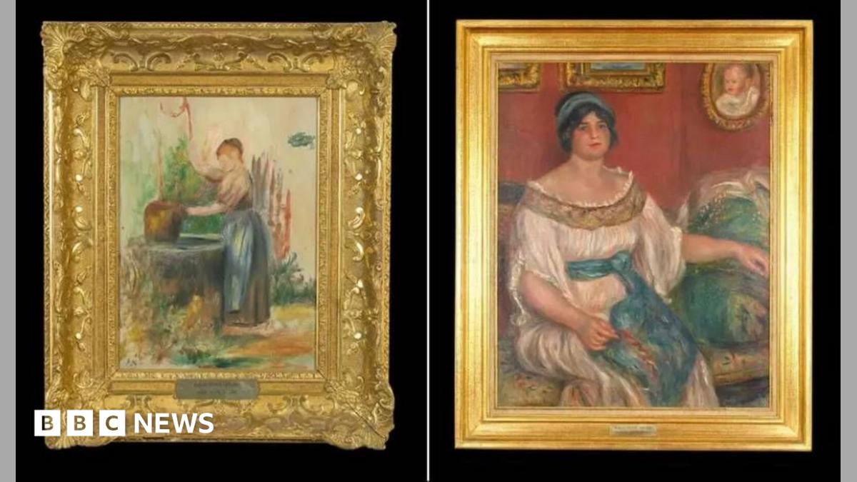 Two Renoir paintings stolen from French museum are recovered
