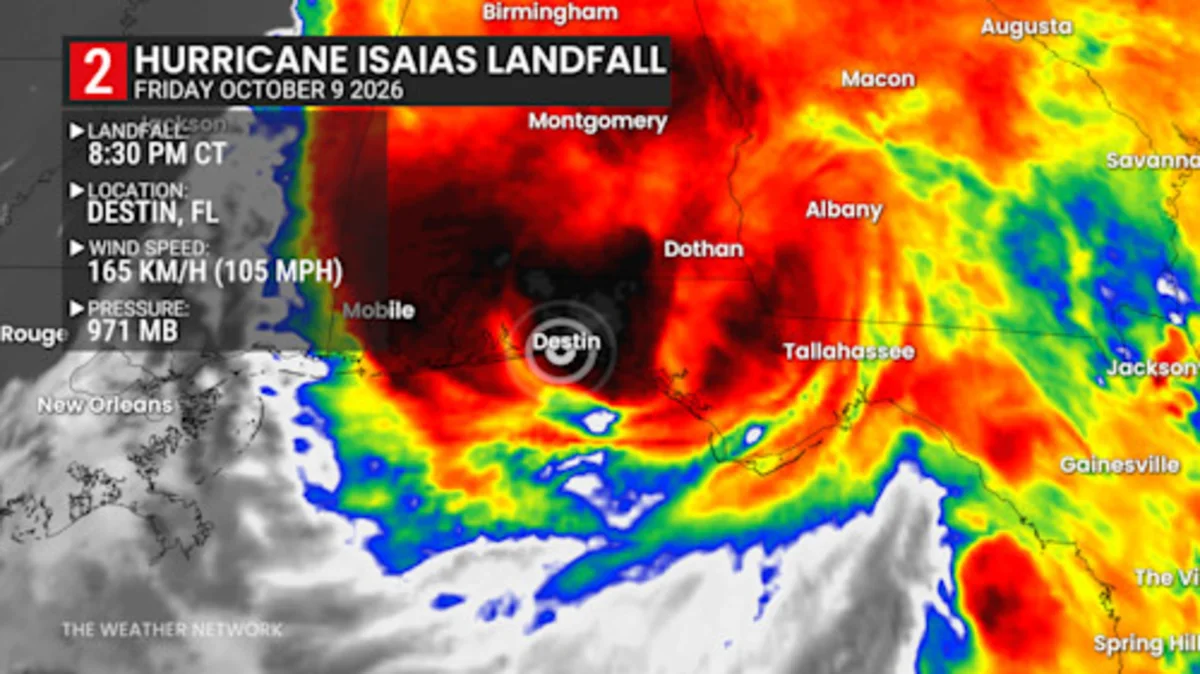 Hurricane Isaias makes landfall in Florida, Canadian impacts possible