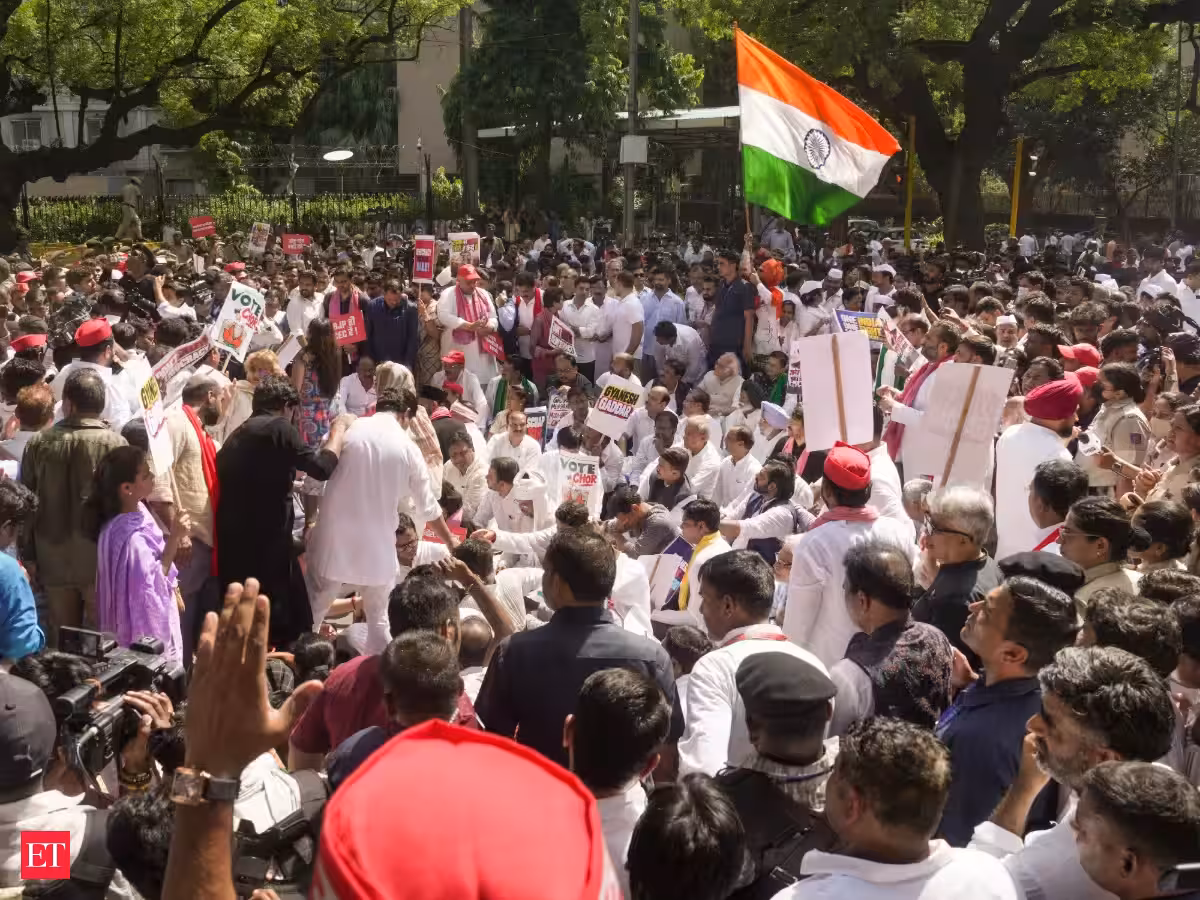 INDIA bloc to hold major protest in Delhi on Monday to protect voting rights