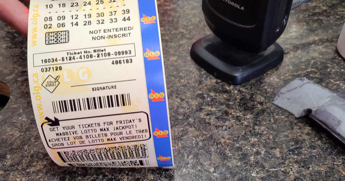 The Lotto Max jackpot just reached a record