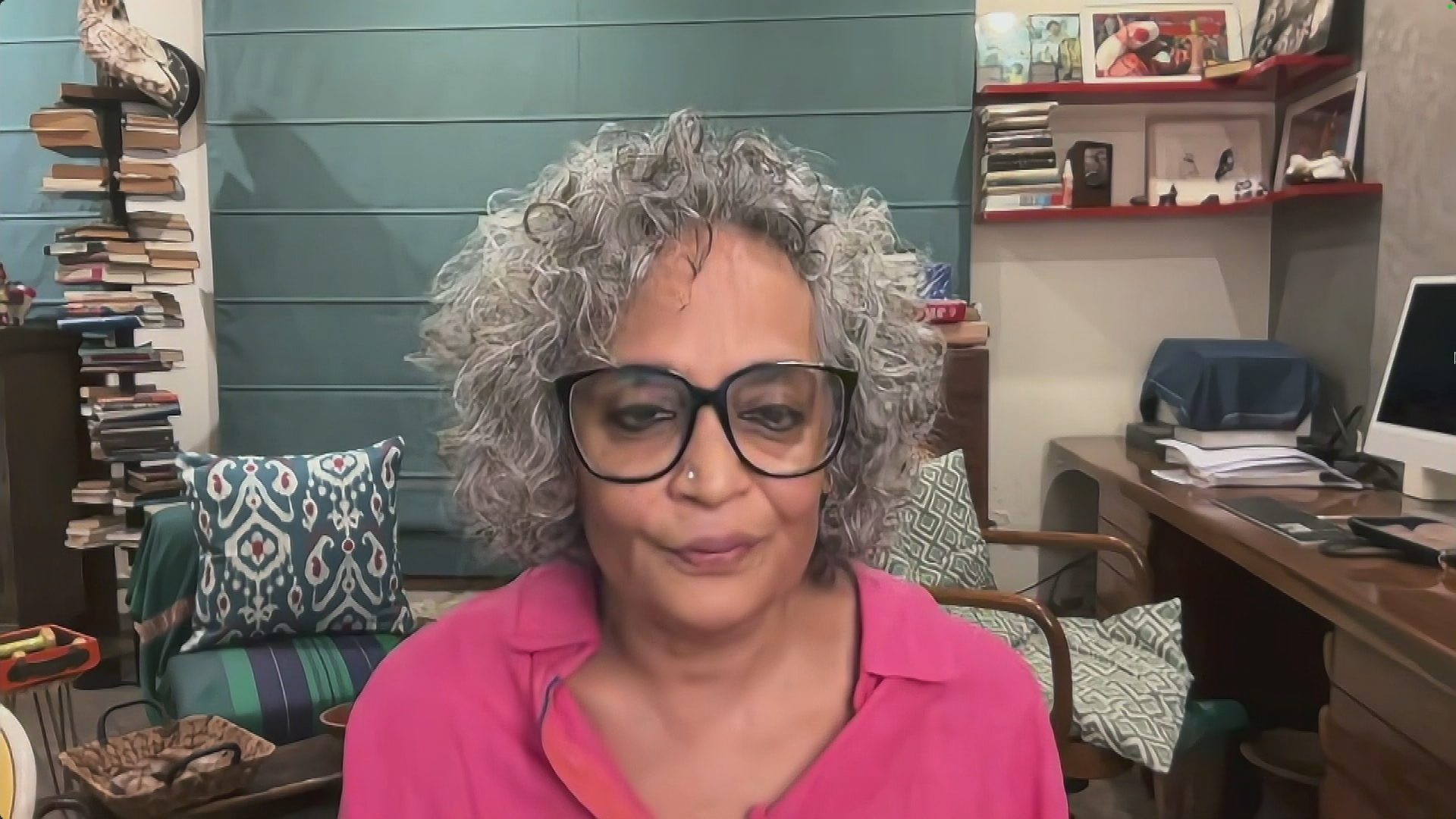 Arundhati Roy: ‘It’s a very dangerous moment’ for India’s political climate