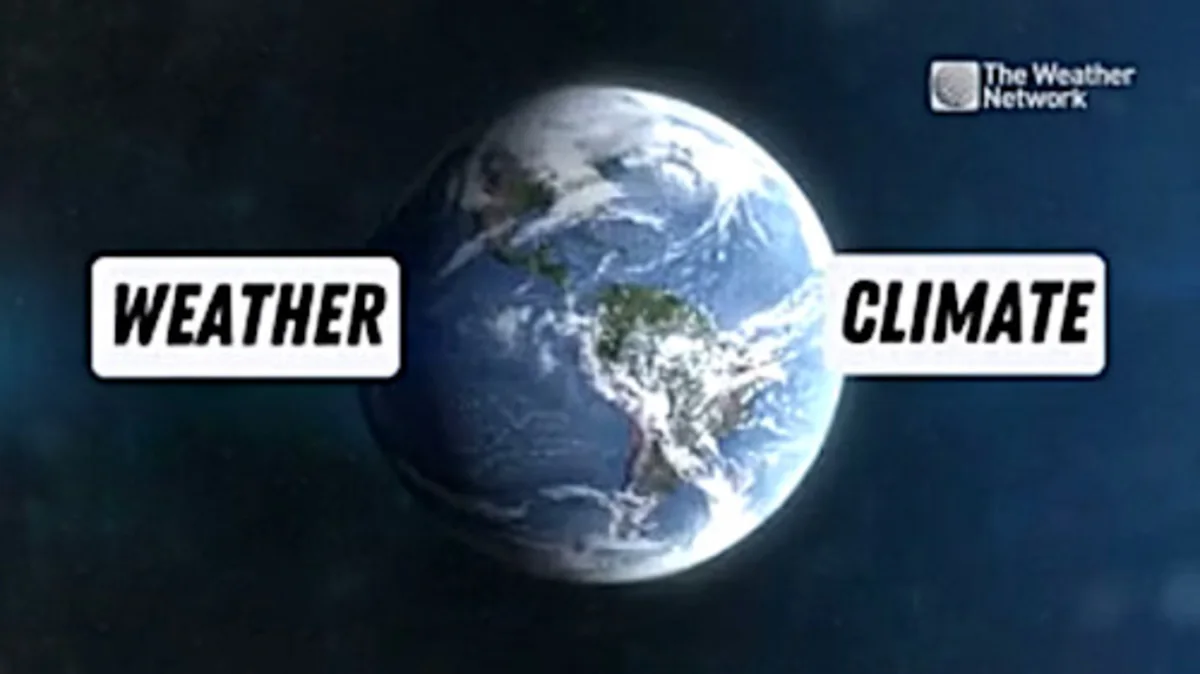Climate versus weather: What's the difference?