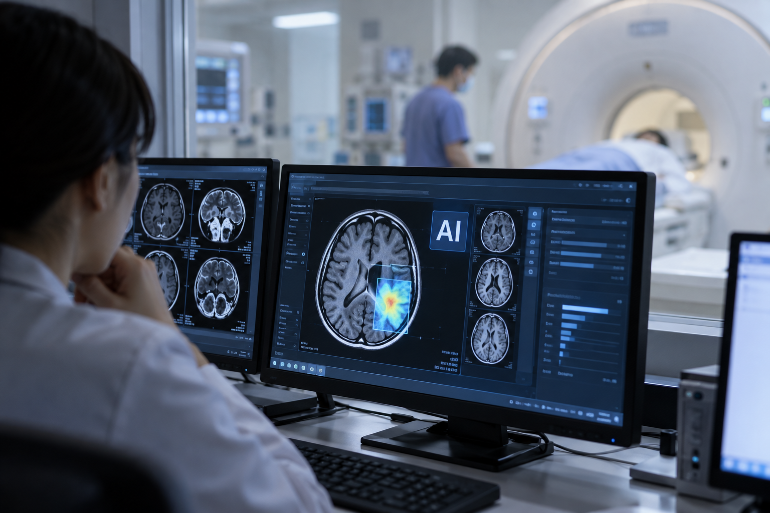 Although the number of artificial intelligence (AI) medical devices that help diagnose diseases and