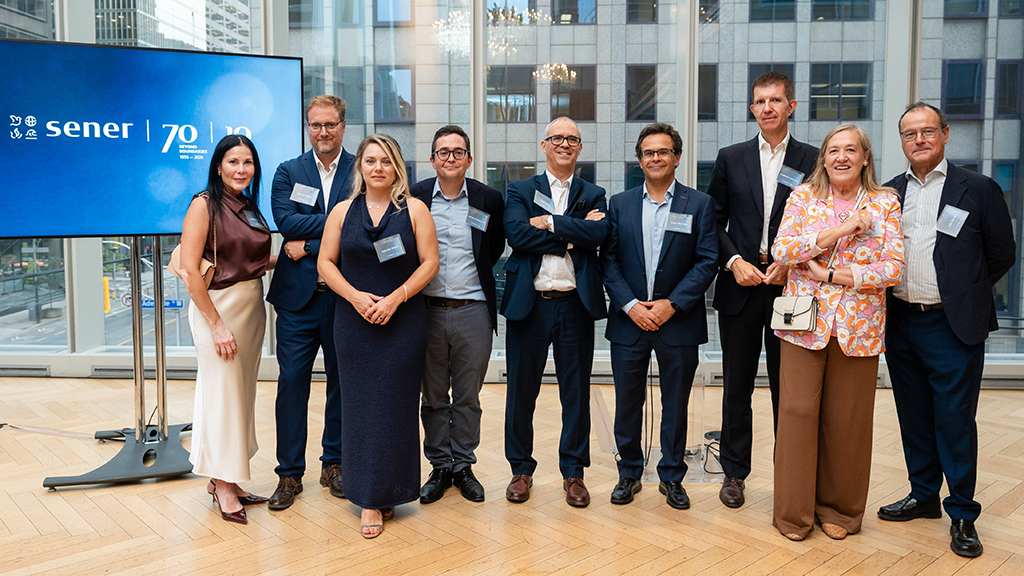 Engineering firm Sener celebrates 10 years in Canada