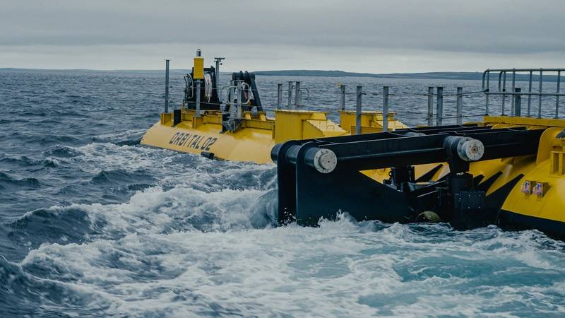 European Commission Approves Construction for Orbital Marine Power Tidal Array