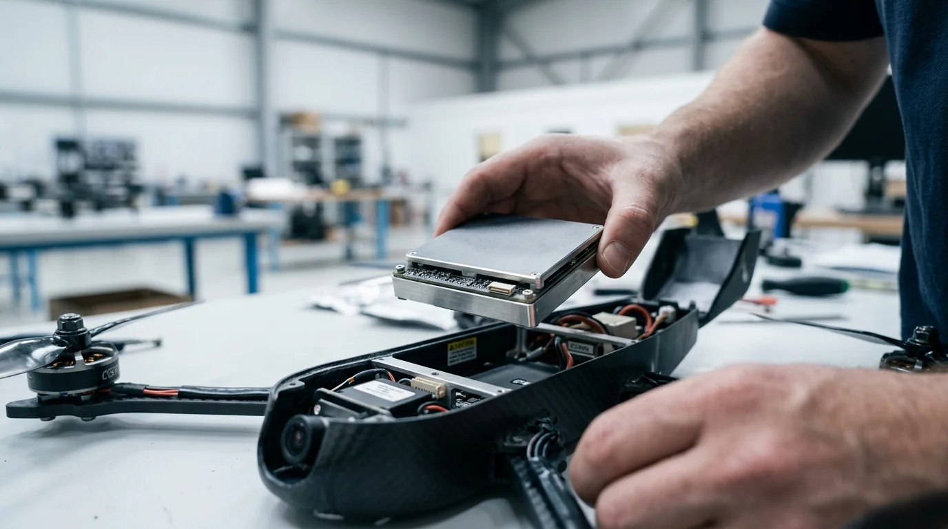 A drone platform is designed to aid navigation when GPS or communications are weak or unavailable.