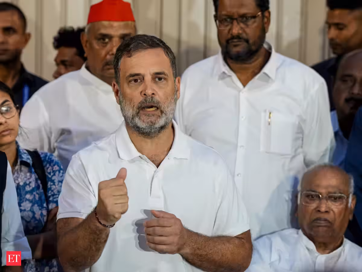 Constitution torn up, fighting to restore democracy in country, says Rahul Gandhi