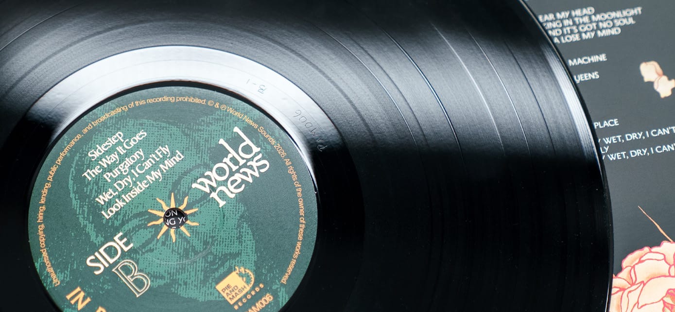 The Vinyl Factory launches Made at VF with World News’ debut album