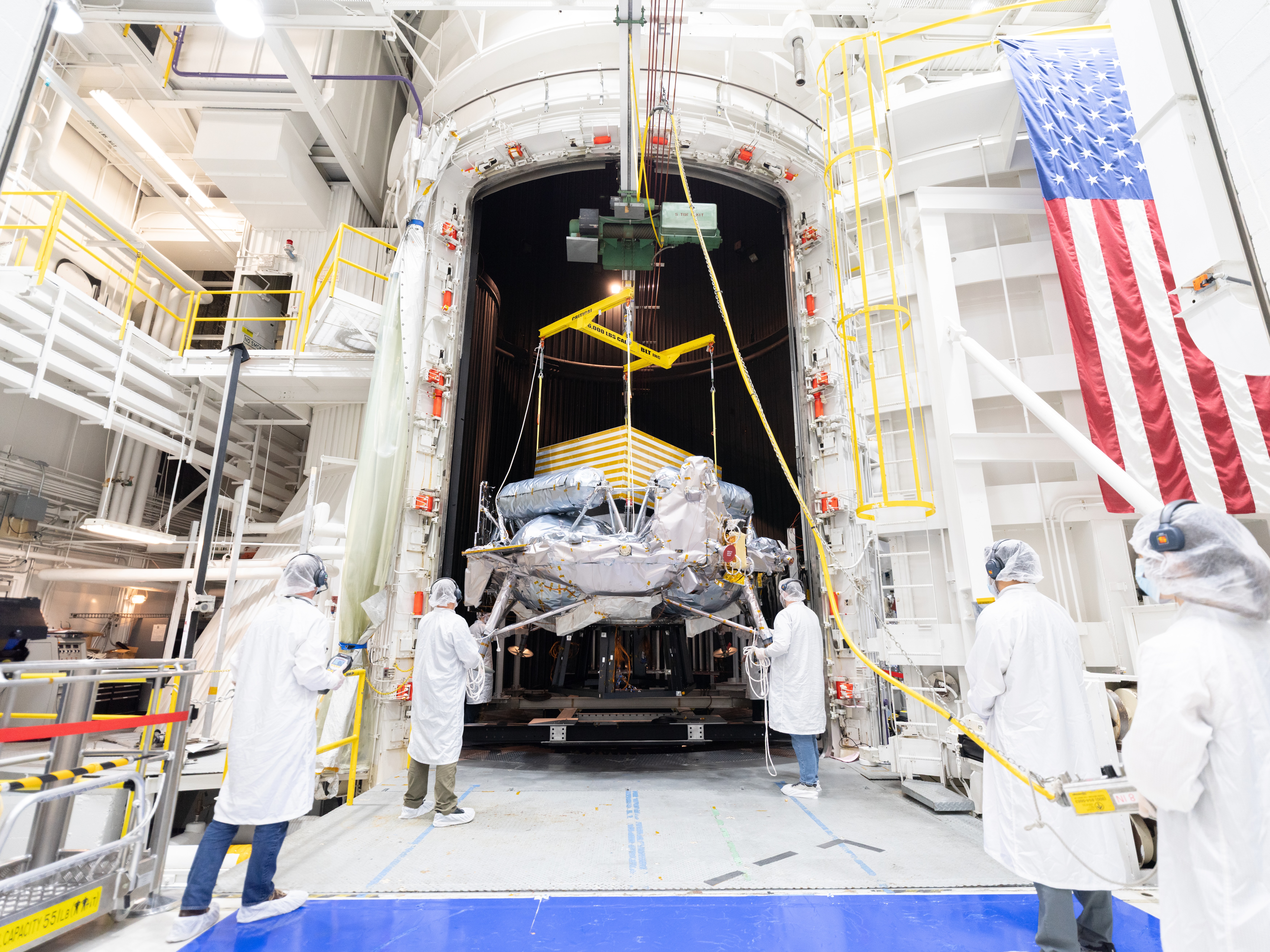 NASA JPL Testing Readies Voyager Technologies Lander for Moon Mission