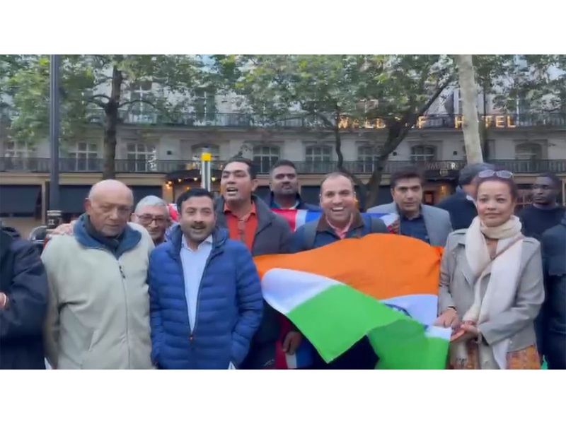Indian diaspora in London stages counter