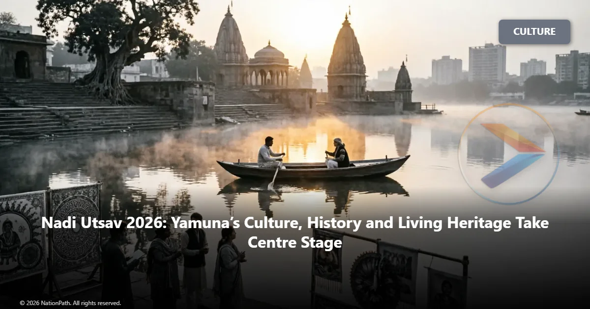 Nadi Utsav 2026: Yamuna’s Culture, History and Living Heritage Take Centre Stage